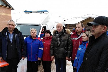 Пополнен автопарк скорой помощи Бугурусланского района
